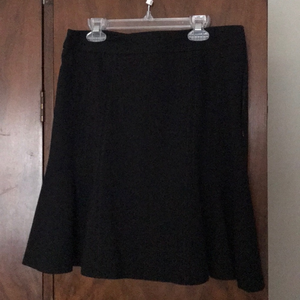Black WHBM Swing Skirt